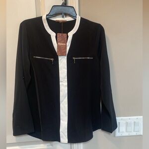 Black & White Women's Blouse